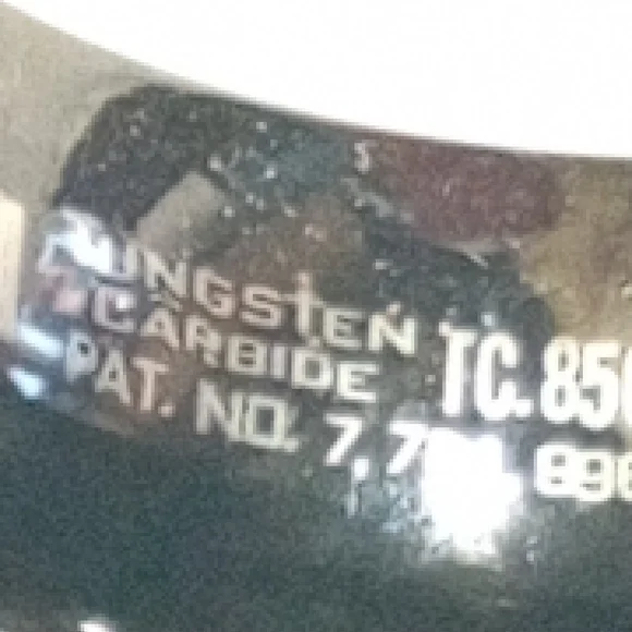 Triton Men's Black Tungsten Carbide Ring